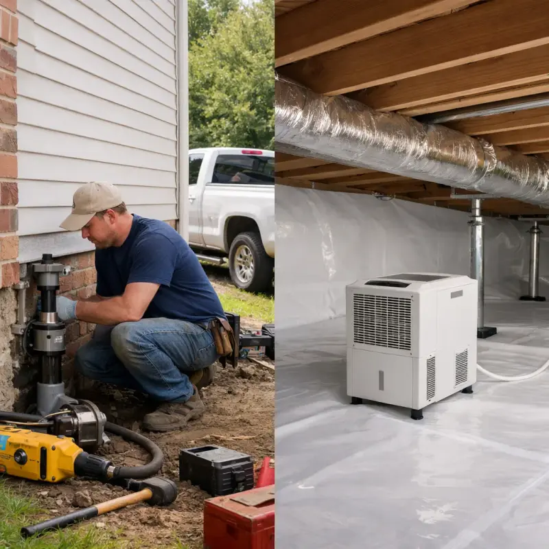 Crawl Space Encapsulation Clarksville