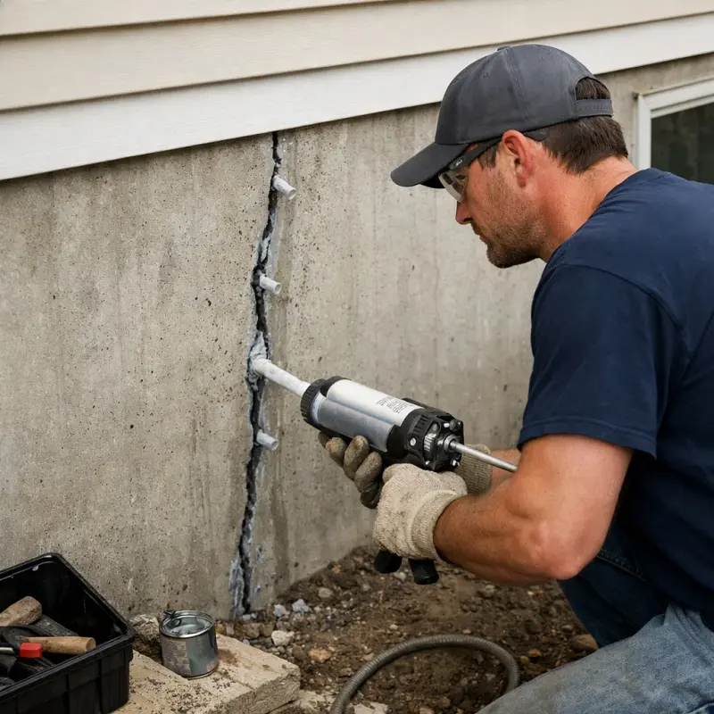 Foundation Crack Repair Clarksville
