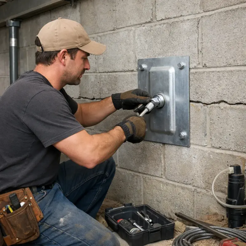 Wall Anchor Installation Clarksville
